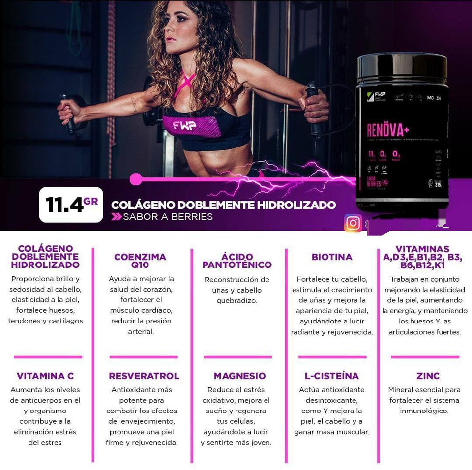🌸  Colágeno Renova plus - PROMOCIÓN PACK 2 Unidades